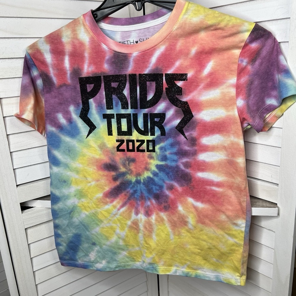 Fifth Sun Pride Tour 2020 Tie Dye T-Shirt Size Medium Women's